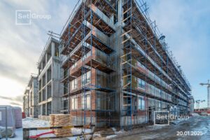 Ход строительства корпуса 3.1 за январь