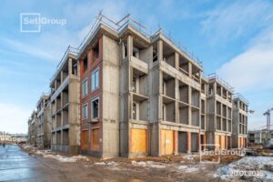 Ход строительства корпуса 3.1 за январь