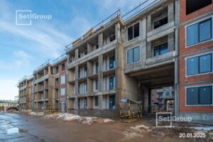 Ход строительства корпуса 3.1 за январь