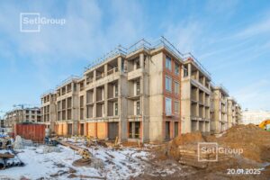 Ход строительства корпуса 3.1 за январь