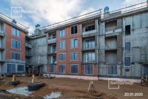 Ход строительства корпуса 3.1 за январь